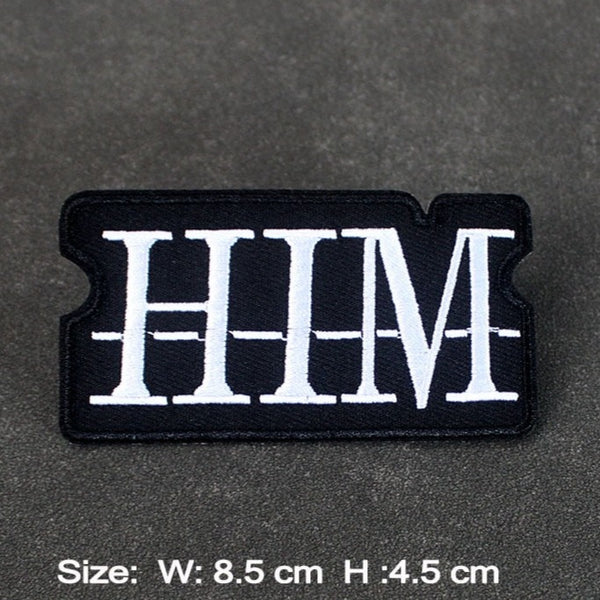 Music 'Him' Embroidered Patch