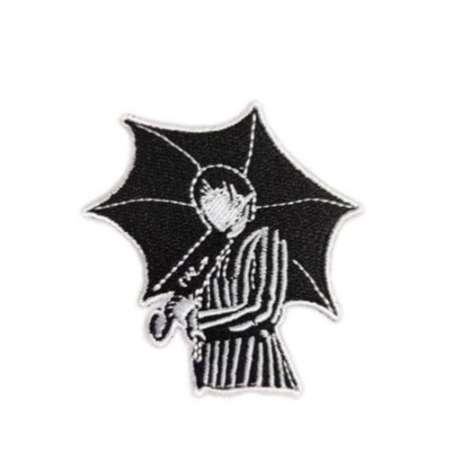 Wednesday 'Black Umbrella' Embroidered Patch