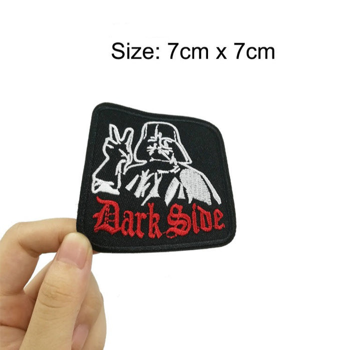 Star Wars 'Dark Side | Darth Vader | Peace Sign' Embroidered Patch