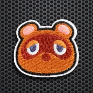 Animal Crossing 'Tom Nook | Head' Embroidered Patch