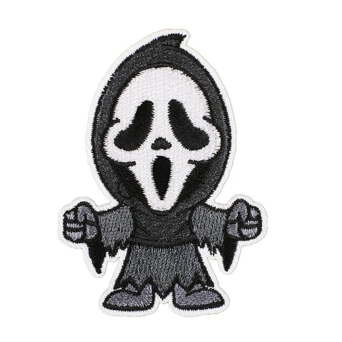 Scream 'Chibi Ghostface' Embroidered Patch — Little Patch Co