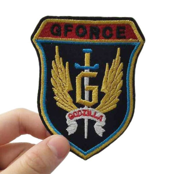 Godzilla 'GForce | Logo' Embroidered Patch – Little Patch Co