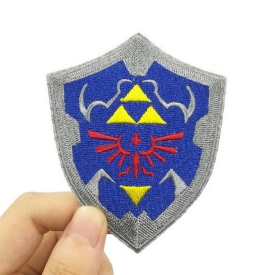 The Legend of Zelda 'Hylian Shield' Embroidered Patch