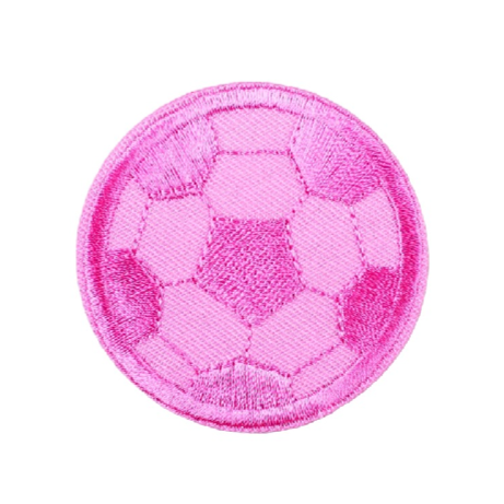 Soccer Ball '1.0' Embroidered Patch