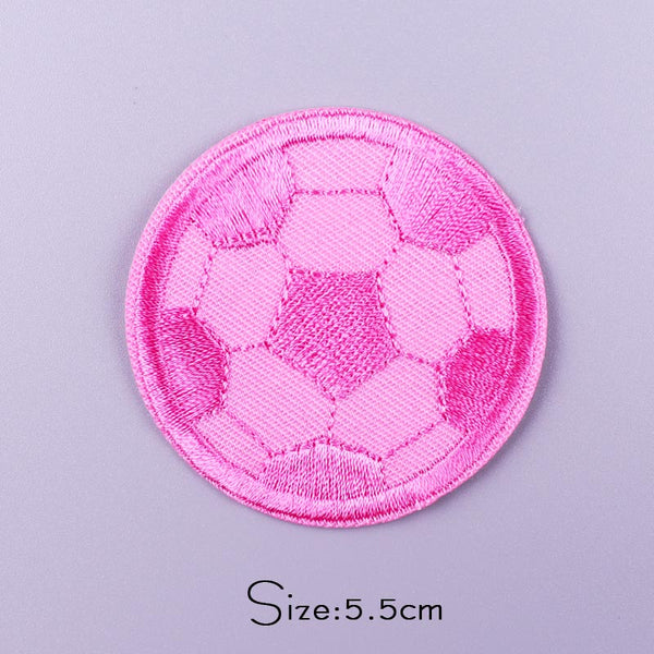 Soccer Ball '1.0' Embroidered Patch