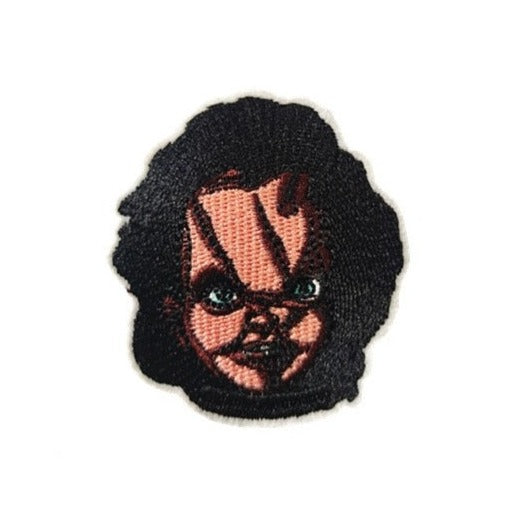 Child's Play 2" 'Chucky | Head' Embroidered Patch Set