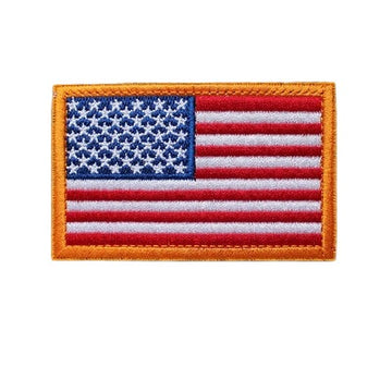 American Flag Embroidered Velcro Patch