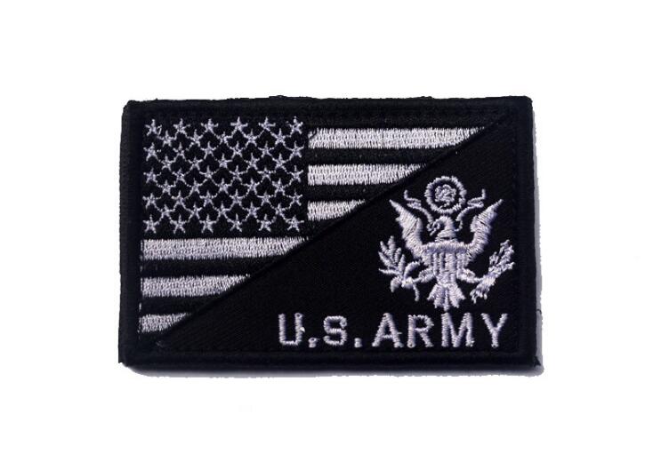 American Flag 'U.S. Army | Emblem | 6.0' Embroidered Velcro Patch