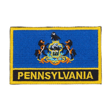 Pennsylvania Flag Embroidered Patch