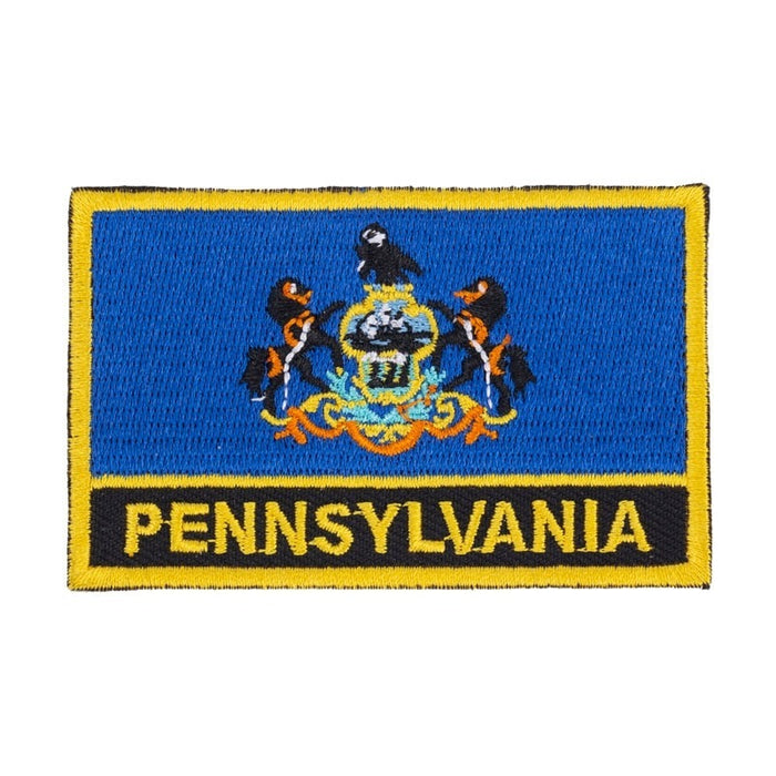 Pennsylvania Flag Embroidered Patch