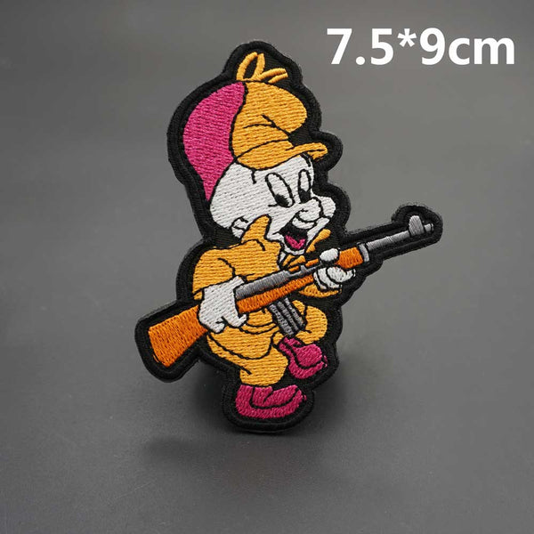 Looney Tunes 'Tactical Elmer Fudd | Jolly' Embroidered Patch