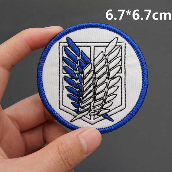 Attack on Titan 'Wings of Freedom | Round' Embroidered Patch