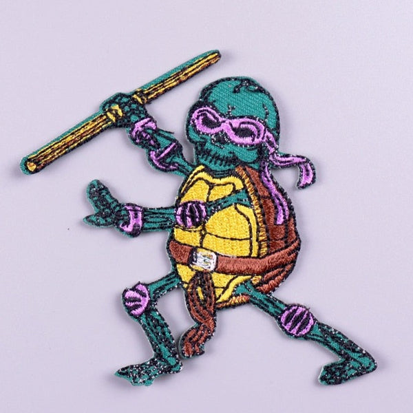 Ninja Turtles 'Donatello | Skeleton' Embroidered Velcro Patch