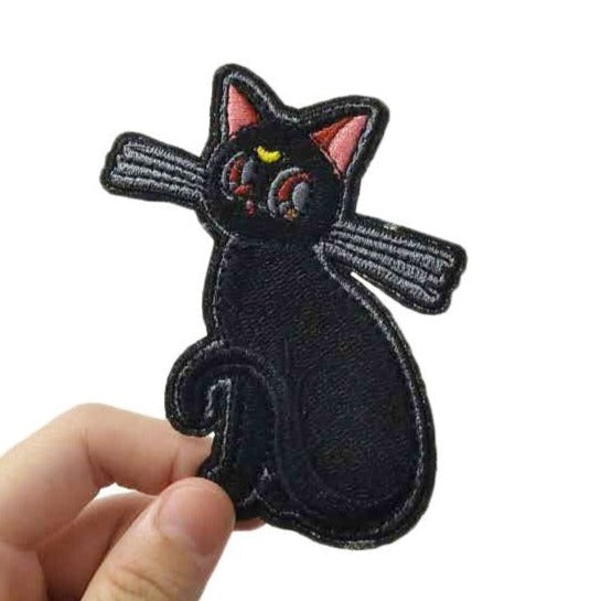 Sailor Moon 'Luna | Sitting' Embroidered Patch