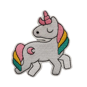 Unicorn 'Snobbing | 2.0' Embroidered Patch