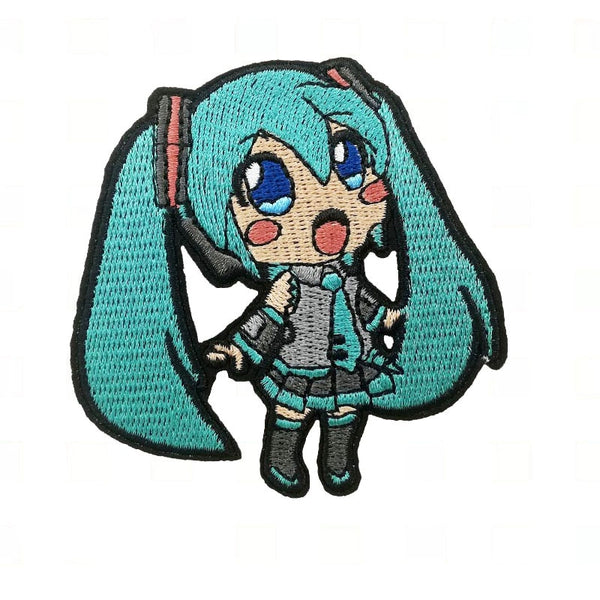 Music 'Hatsune Miku' Embroidered Patch