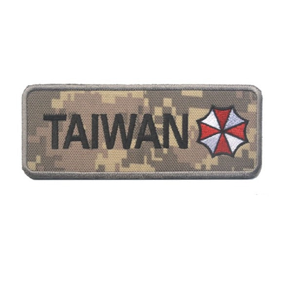 Resident Evil 'Taiwan | Umbrella | 1.0' Embroidered Velcro Patch
