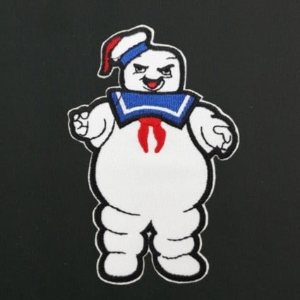 Ghostbusters 'Stay-Puft Marshmallow Man' Embroidered Velcro Patch