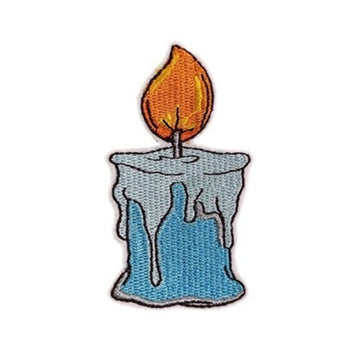 Halloween 'Candle' Embroidered Patch
