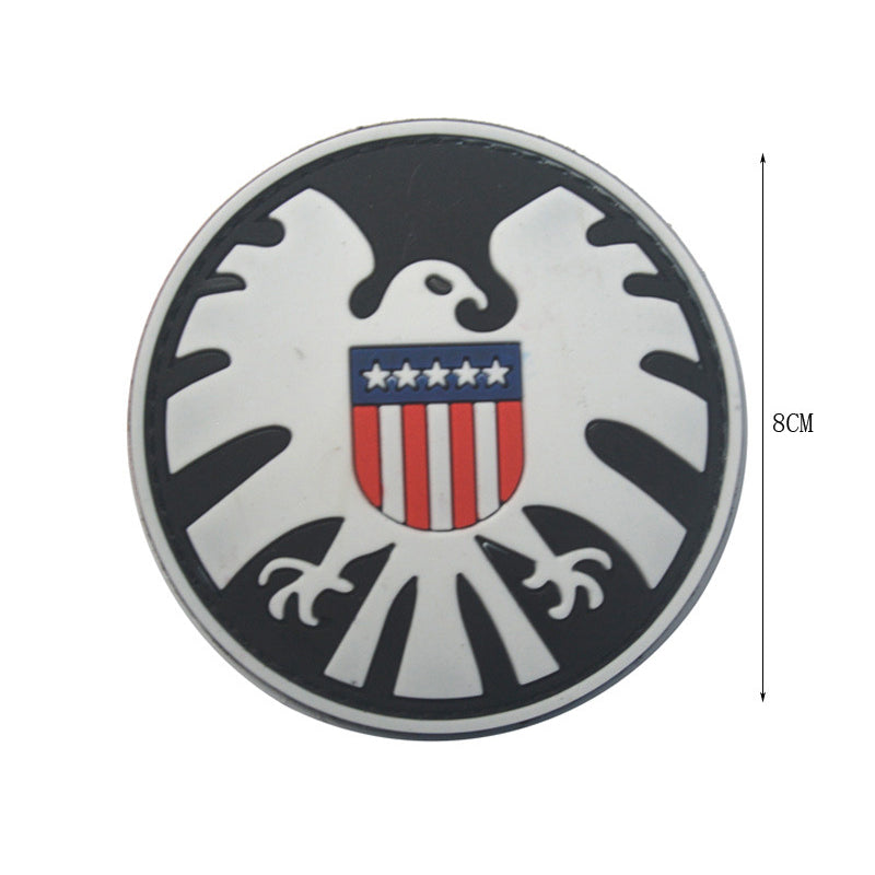 Agents of Shield 'S.H.I.E.L.D Logo | 2.0' PVC Rubber Velcro Patch