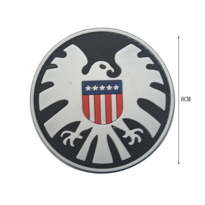 Agents of Shield 'S.H.I.E.L.D Logo | 2.0' PVC Rubber Velcro Patch