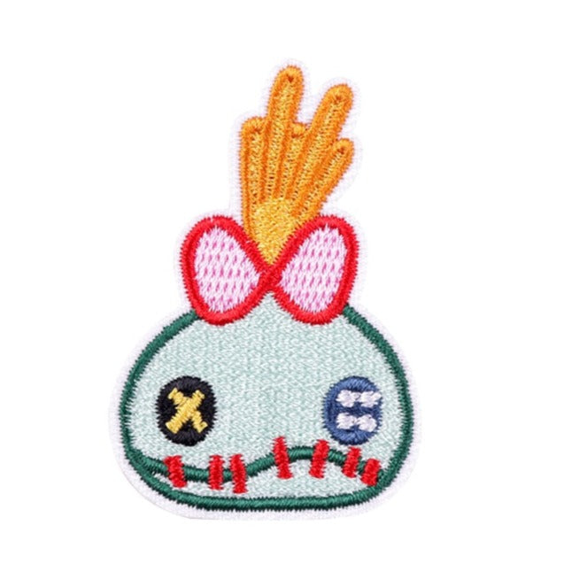 Lilo & Stitch 'Scrump Doll | Head' Embroidered Patch