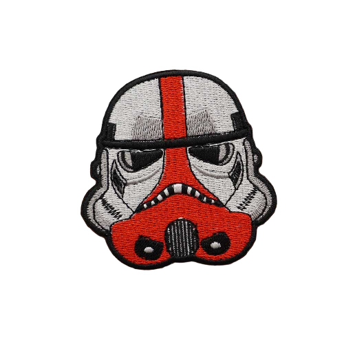 Star Wars 'Incinerator Stormtrooper | Helmet' Embroidered Velcro Patch