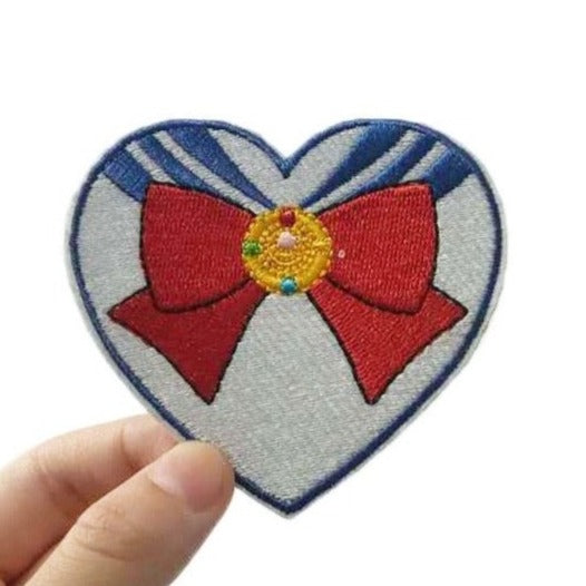 Sailor Moon 'Transformation Brooch Ribbon' Embroidered Patch