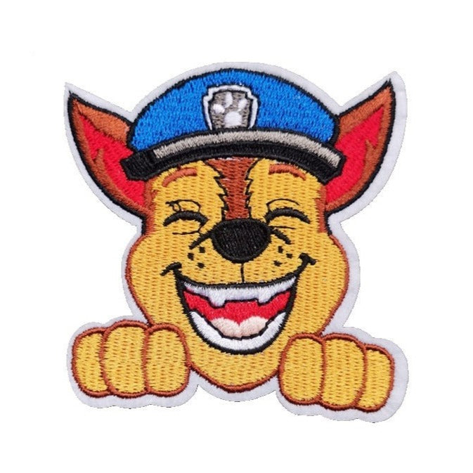 PAW Patrol 'Happy Chase | Peeking' Embroidered Patch