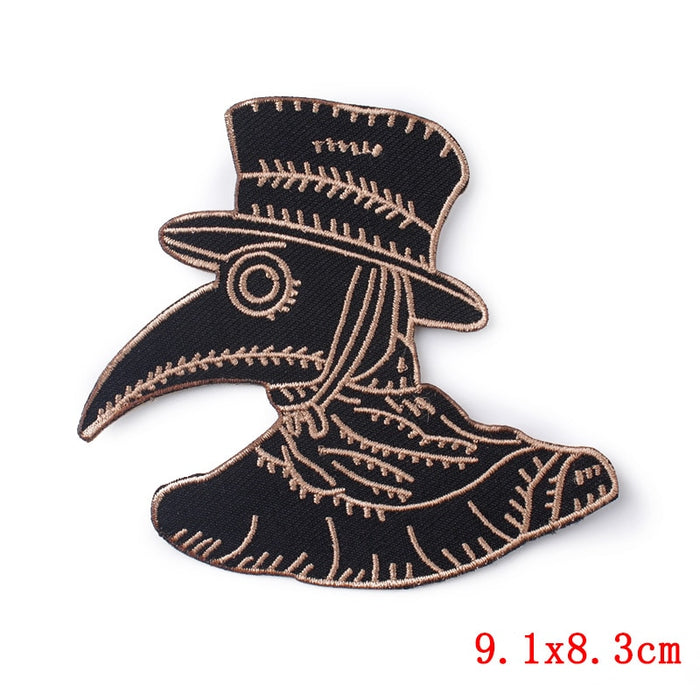 Major Grom: Plague Doctor 'Beaked Mask | 1.0' Embroidered Patch