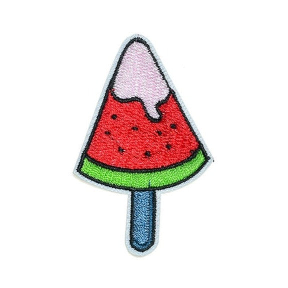 Cute 'Watermelon Popsicle' Embroidered Patch