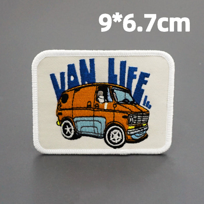 Vehicles 'Van Life' Embroidered Patch