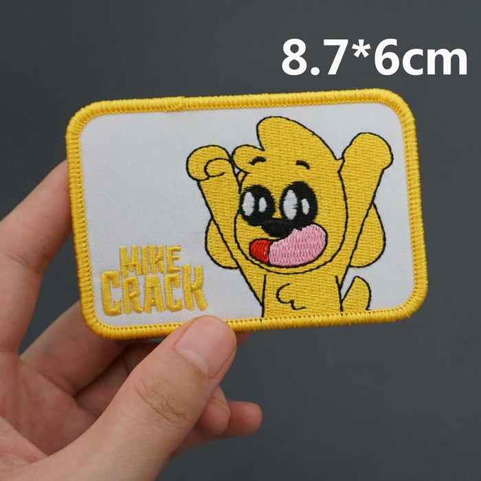 YouTuber 'Mike Crack | Yellow Dog' Embroidered Patch