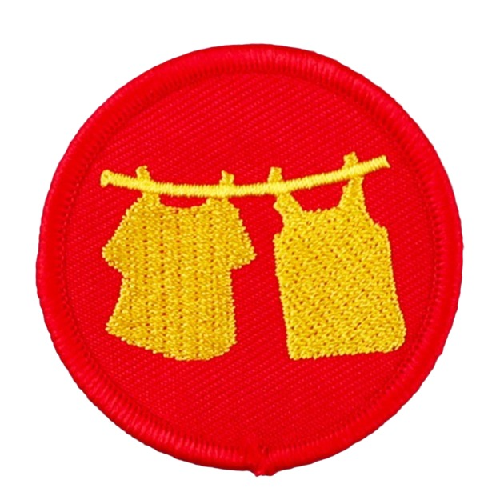 Boy Scout Badge 'Garment' Embroidered Patch