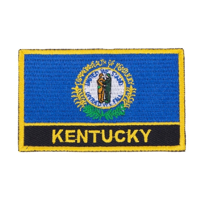 Kentucky Flag Embroidered Patch