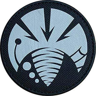 SCP Logo 'Deep Feeders | Reflective' Embroidered Velcro Patch