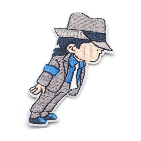 Michael Jackson 'Anti-Gravity Lean Dance Move' Embroidered Patch