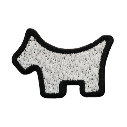 Cute 'Cameron Dog Logo | 2.0' Embroidered Patch
