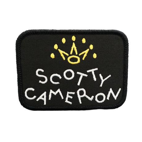 Cool 'Scotty Cameron | Logo' Embroidered Velcro Patch