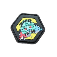 Cyberpunk: Edgerunners 'Rebecca' PVC Rubber Velcro Patch