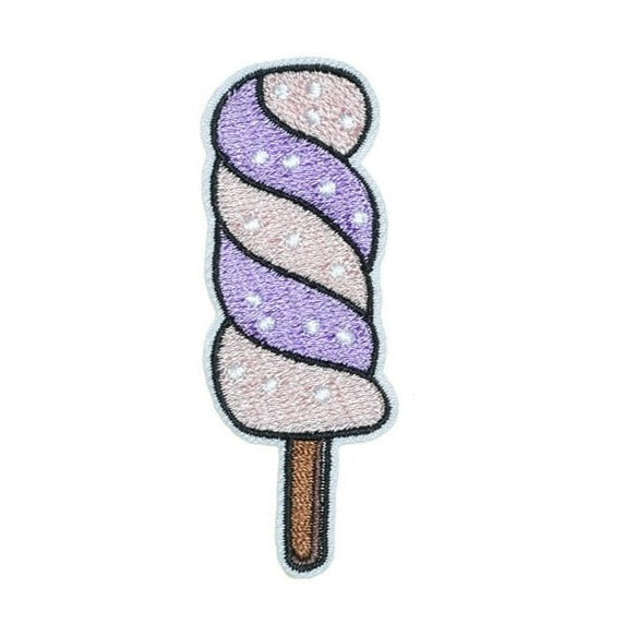 Cute 'Twister Popsicle' Embroidered Patch