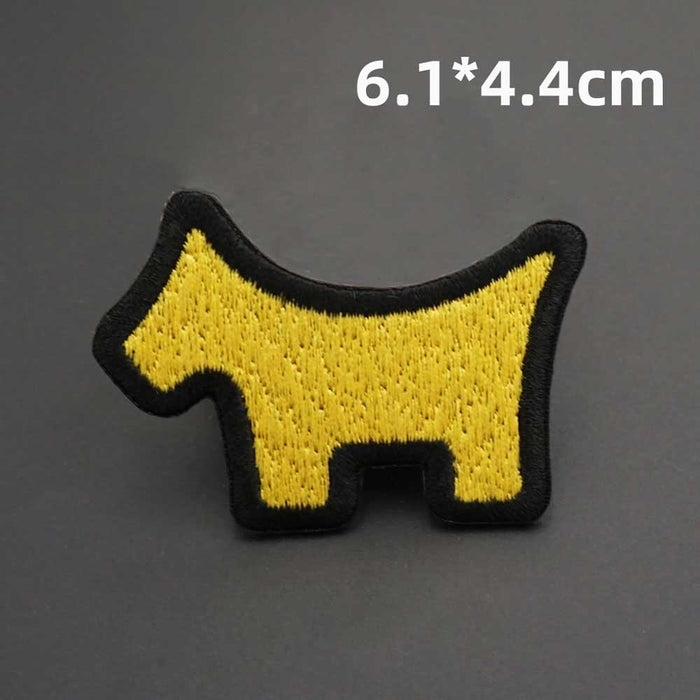 Cute 'Cameron Dog Logo | 1.0' Embroidered Patch