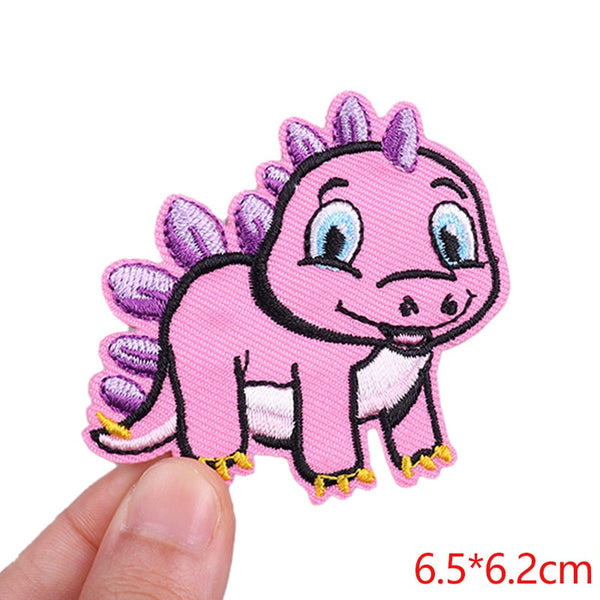 Cute 'Stegosaurus Dinosaur' Embroidered Patch