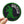 Load image into Gallery viewer, Green Godzilla &#39;Standing | Round&#39; Embroidered Patch
