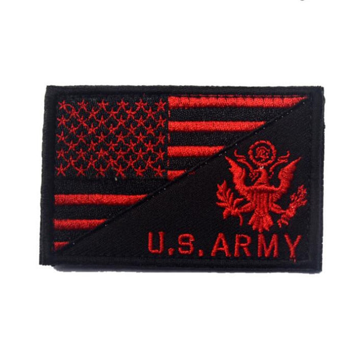 American Flag 'U.S. Army | Emblem | 1.0' Embroidered Velcro Patch