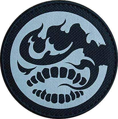 SCP Logo 'Fire Eaters | Reflective' Embroidered Velcro Patch