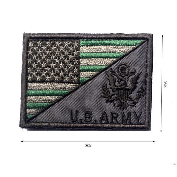 American Flag 'U.S. Army | Emblem | 2.0' Embroidered Velcro Patch