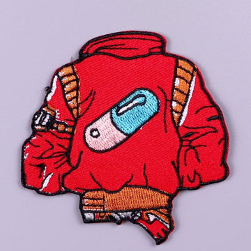 Cute 'Red Jacket | Capsule' Embroidered Patch
