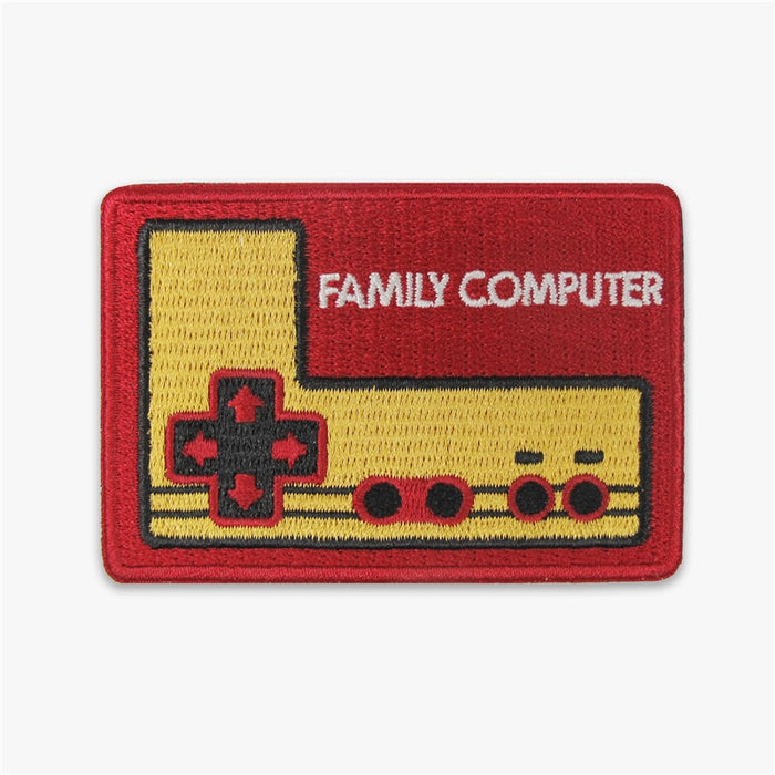 Nintendo 'Gameboy-Cassette-Famicom | Set of 3' Embroidered Velcro Patch