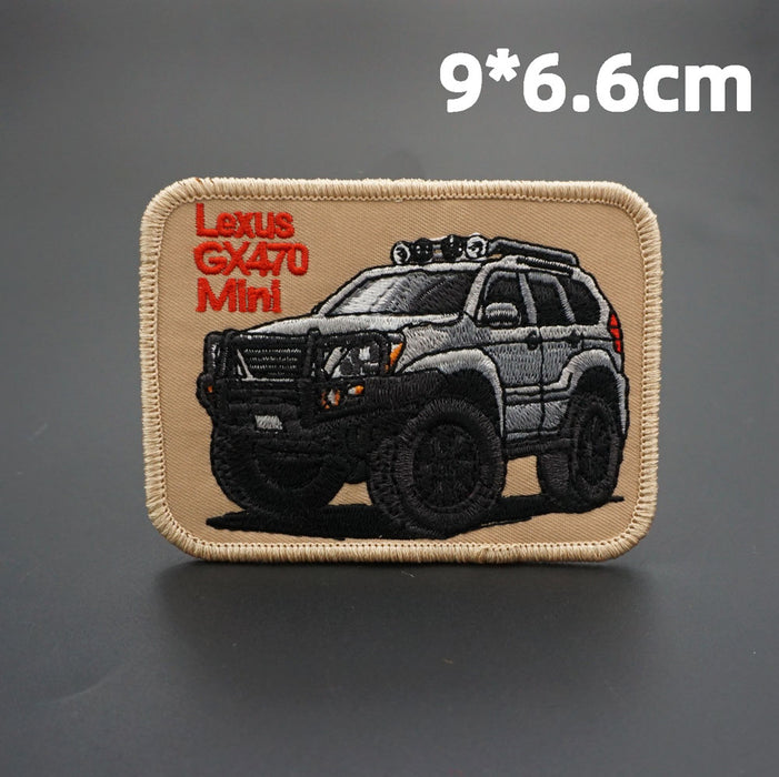 Off-Road Vehicles 'Lexus GX470 Mini' Embroidered Patch